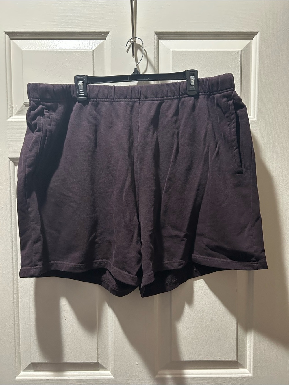 Skims Plus Size Women's Chocolate Brown Sweatshorts with Pockets Size 2X